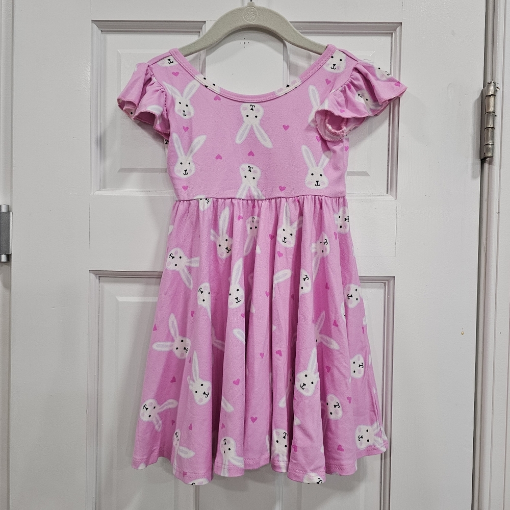 🐰 Dot Dot Smile Empire Bunny Dress 2T